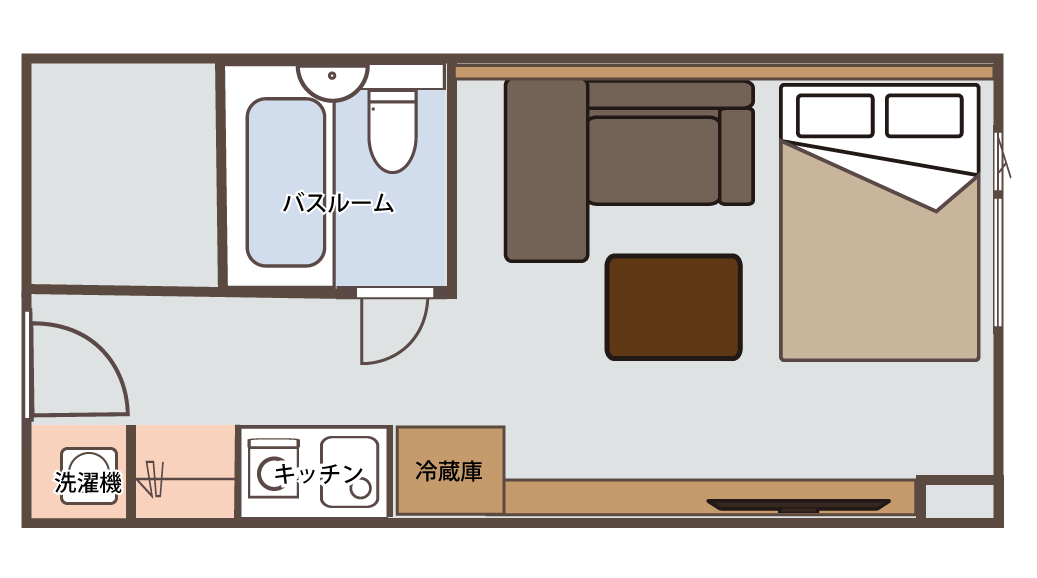 東カンマンション間取り図